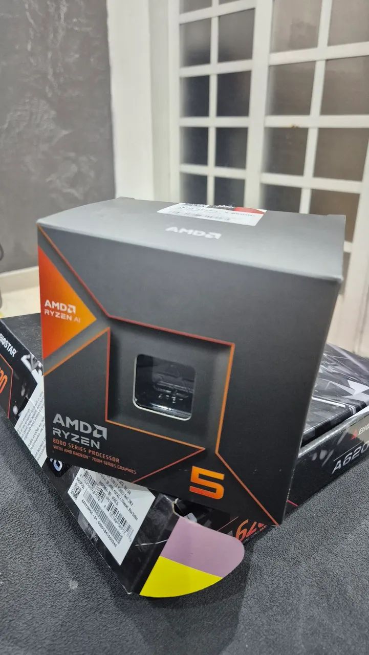 Kit Placa Mãe Biostar + AMD Ryzen 5