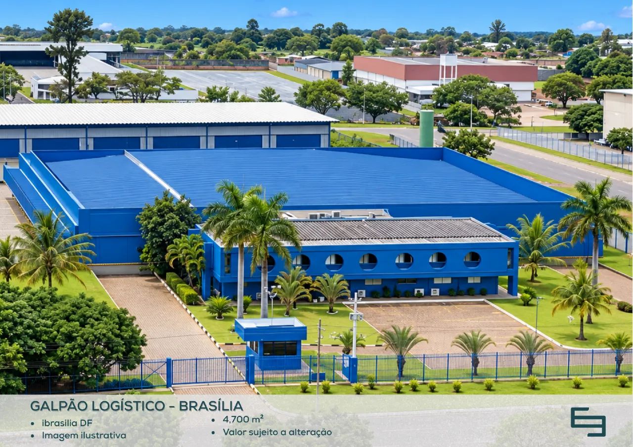 Galpão com docas em Brasilia DF