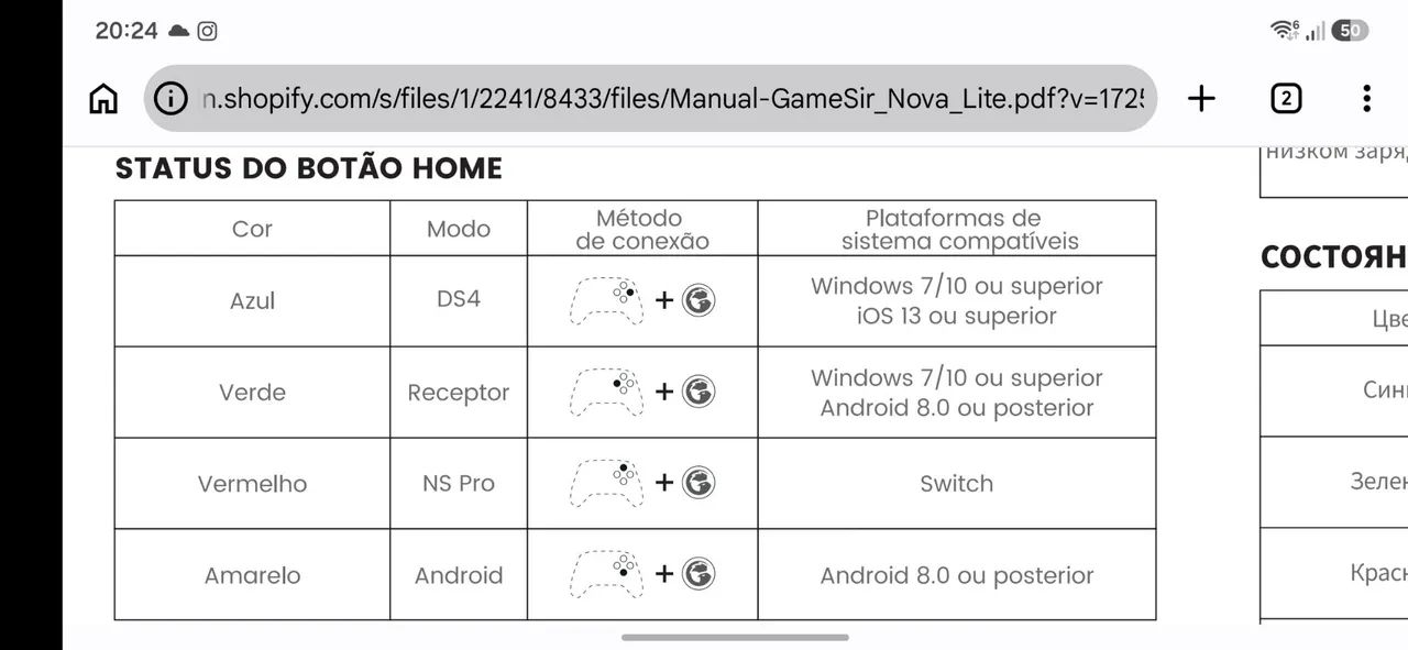 Controle GameSir Nova Lite Novo - Foto 5