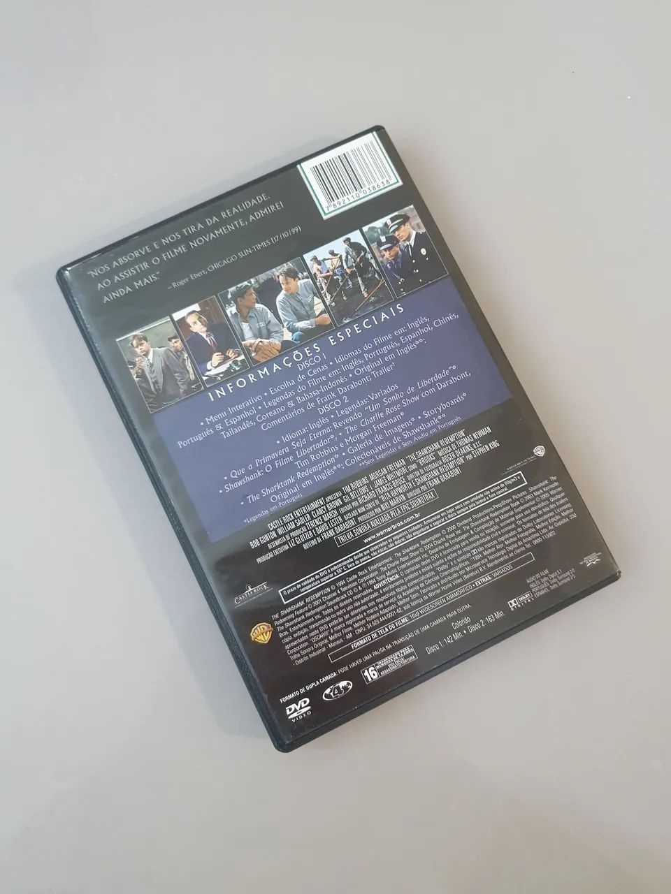 DVD Um Sonho de Liberdade - Original, Impecável e Raro - Foto 2