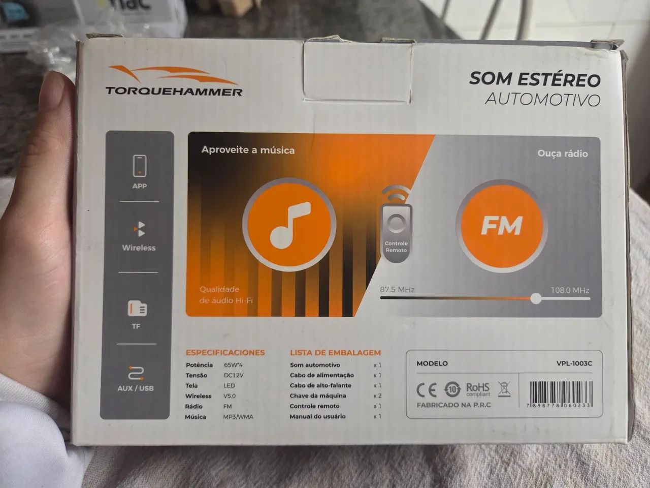 RADIO TORQUEHAMMER ESTILO PIOONER