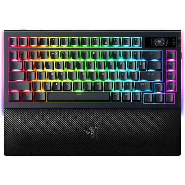 Teclado Gamer Mecânico Razer BlackWidow V4 Pro 75% Wireless