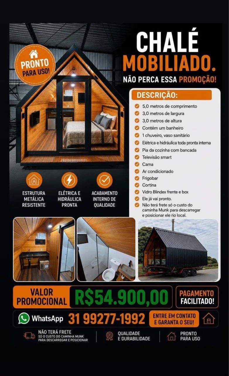 Chales e cabanas  - Foto 3