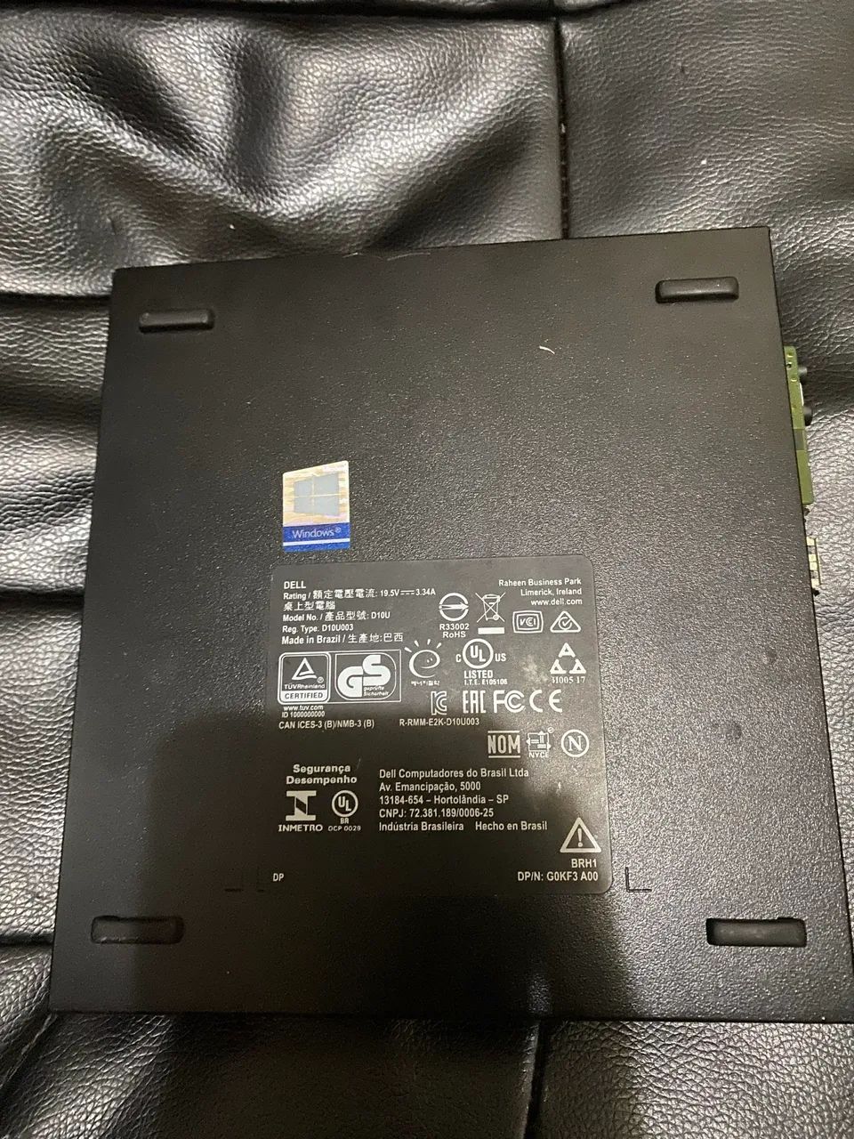 Mini Pc Dell optiplex 3060 i3 8100T - Foto 5