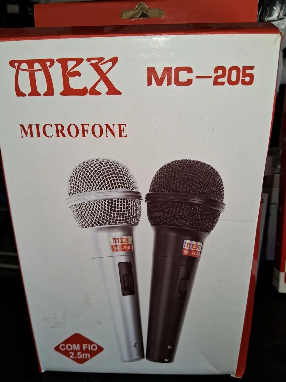 2 Microfones MEX MC-205