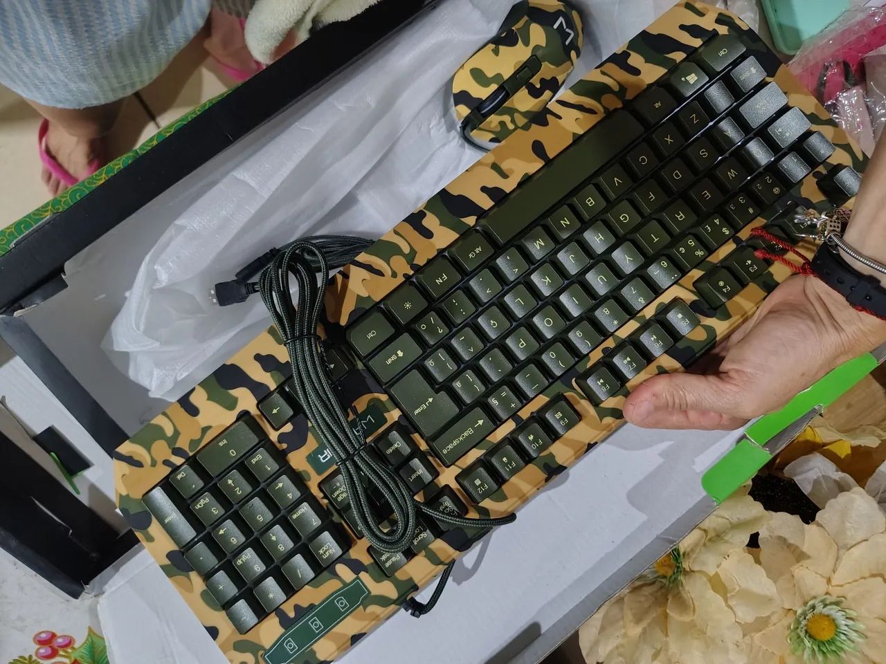 Kit teclado e mouse Gamer  - Foto 3