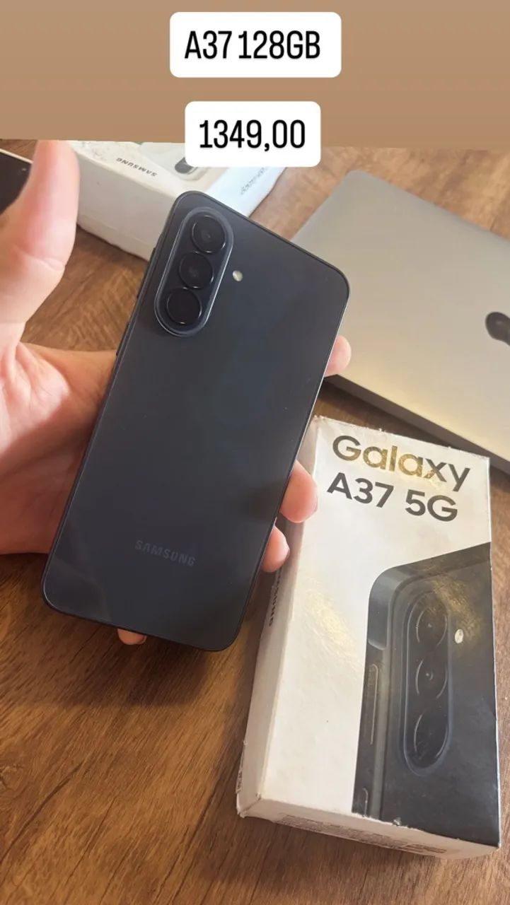 Samsung A37 128GB completo 