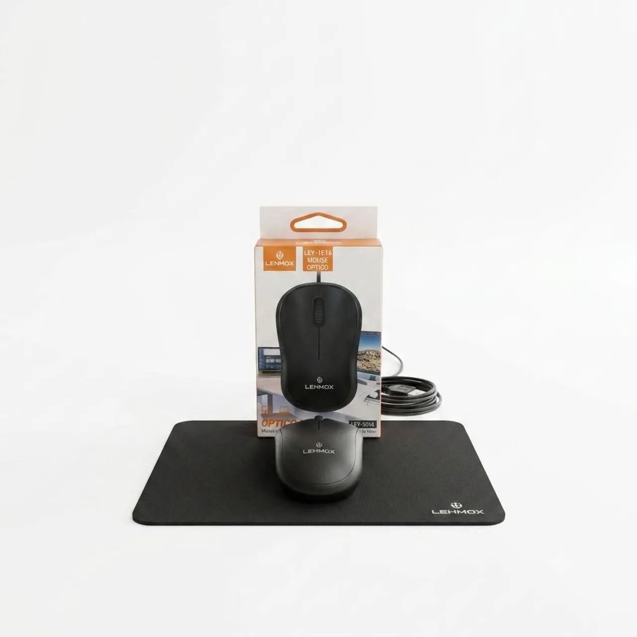 Mouse Óptico Lehmox Ley-1514 USB 3.0/2.0 - Foto 3