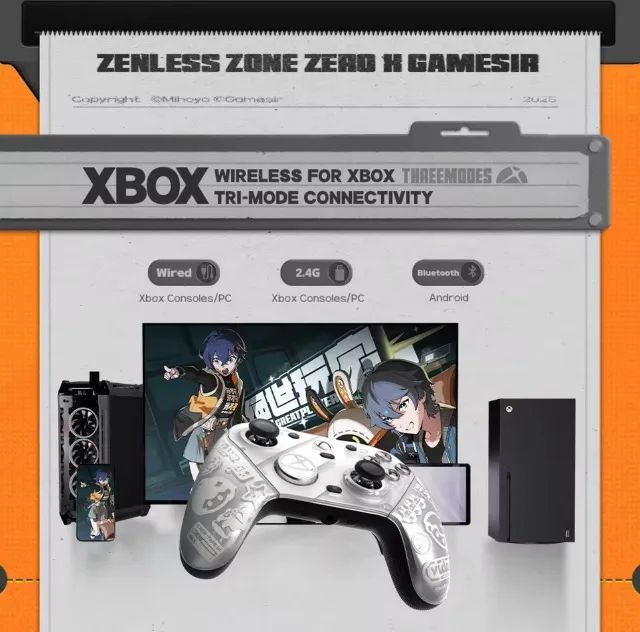 Controle GameSir G7 PRO ZENLESS ZONE ZERO - Foto 5