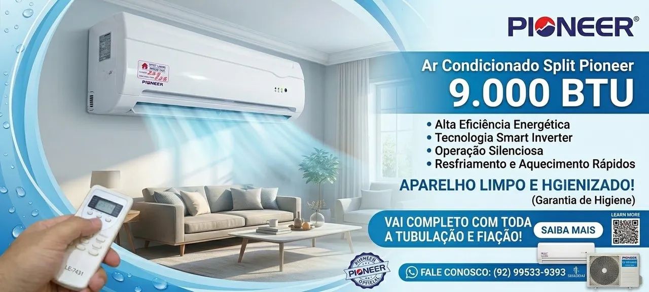 Ar Condicionado Split Pioneer e Eletrolux! - Foto 3