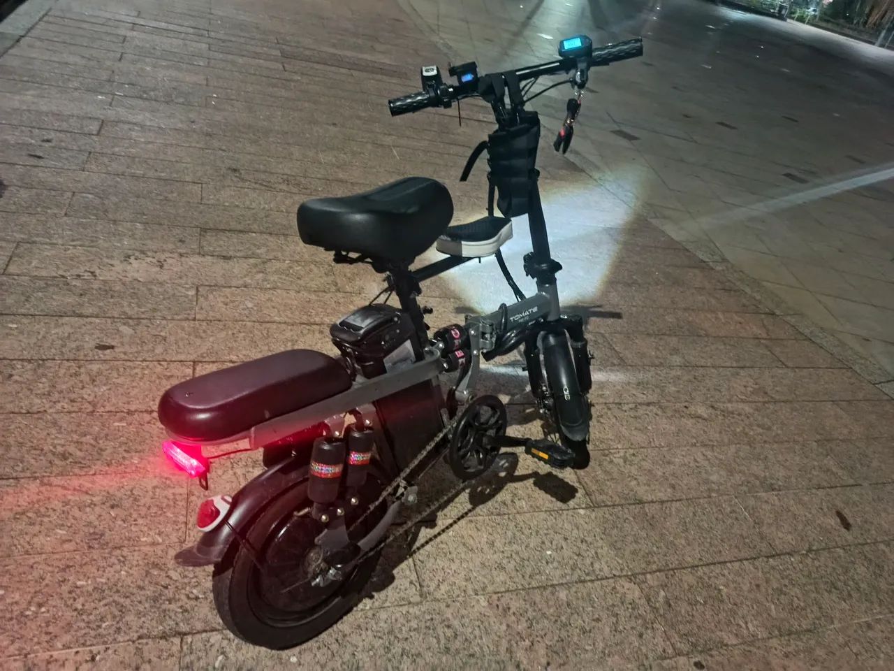 Bicicleta elétrica tomate - Foto 2