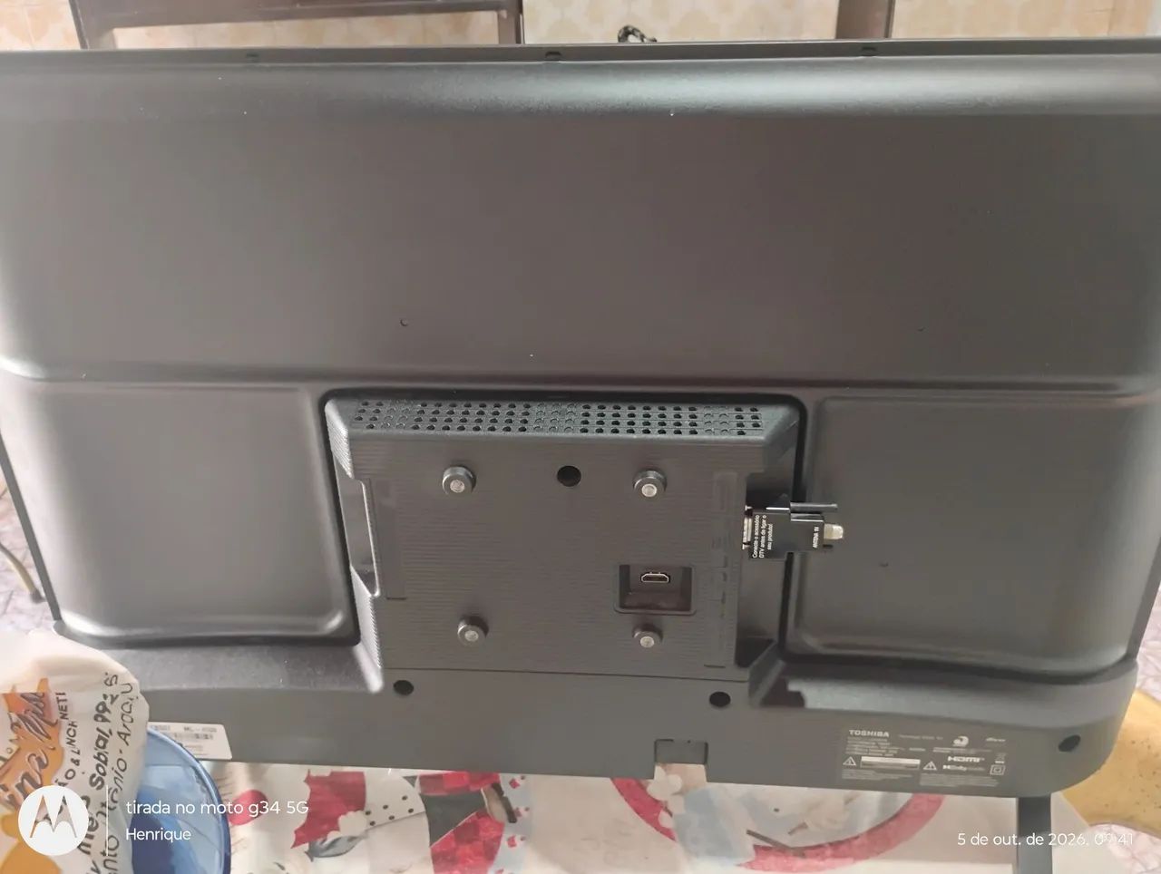 TV Toshiba smart com defeito  - Foto 5