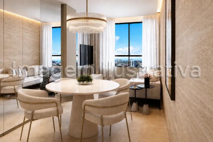 Ed. Lucarini | Jatiúca | 2 Unidades à Venda | Quarto e Sala | Próximo ao Mar - Foto 4