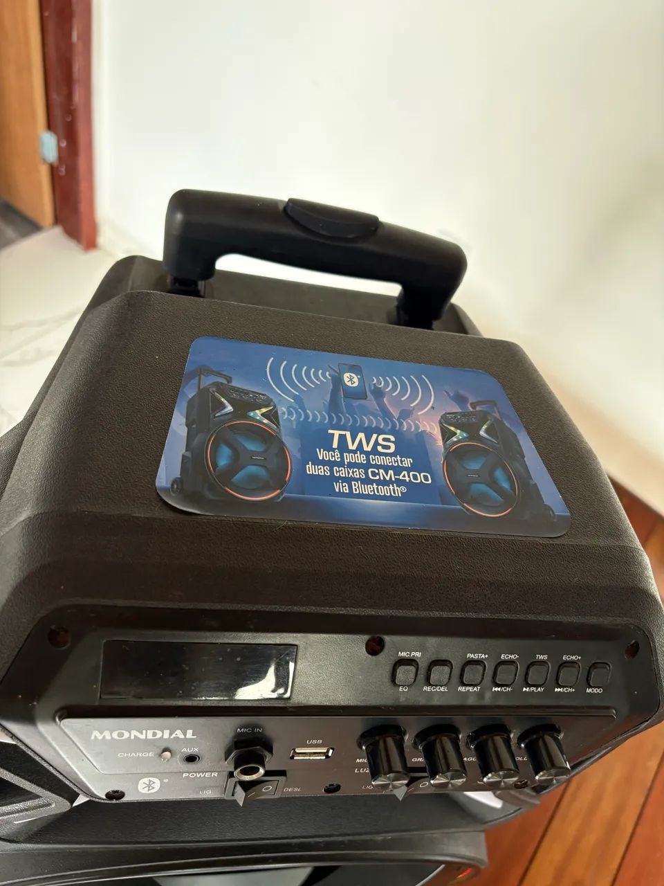 Caixa Amplificada Connect Lights Cm-400 Mondial - Equipamentos e