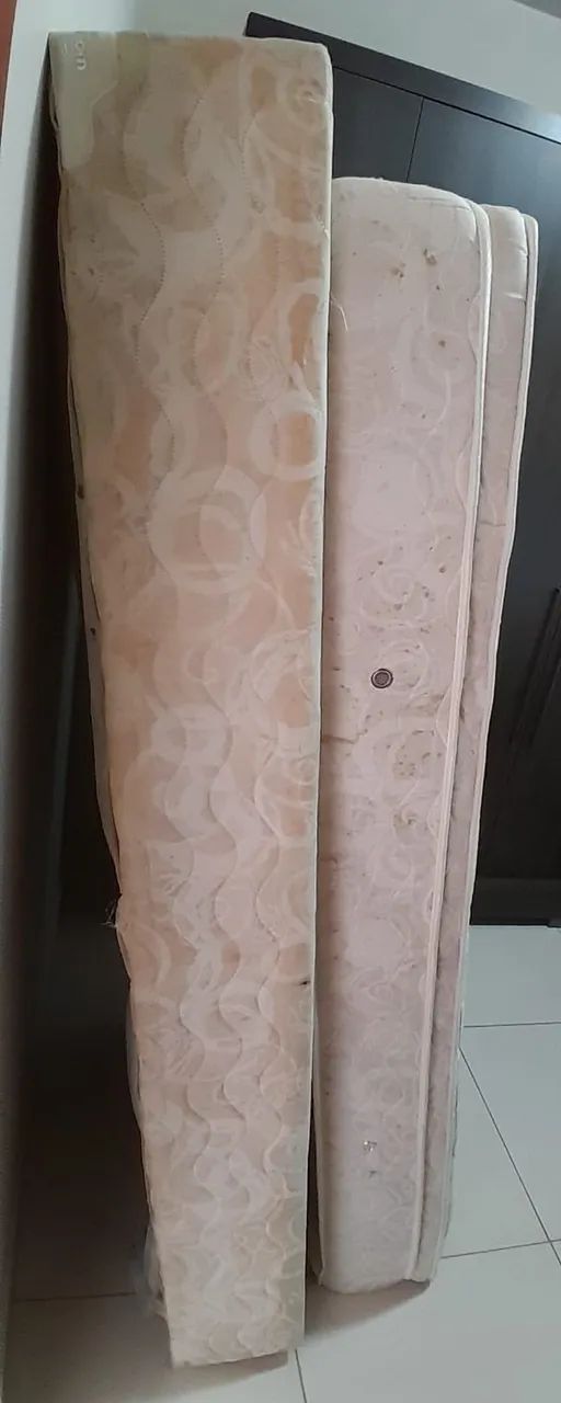 Cama Box Ortobom Solteiro - Acompanha Colchão