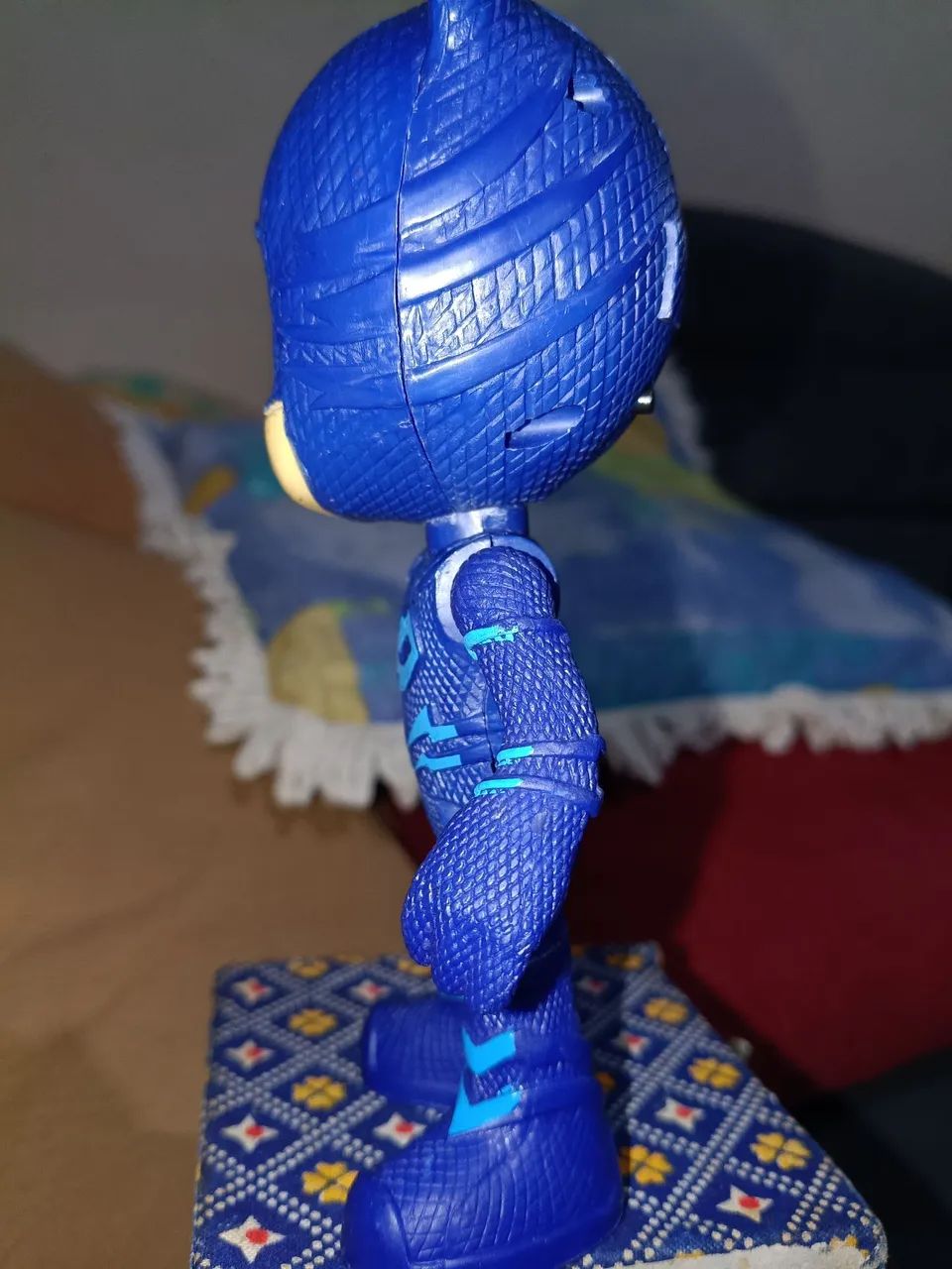 Boneco PJ Masks Menino Gato c/ luz 16cm - Foto 4