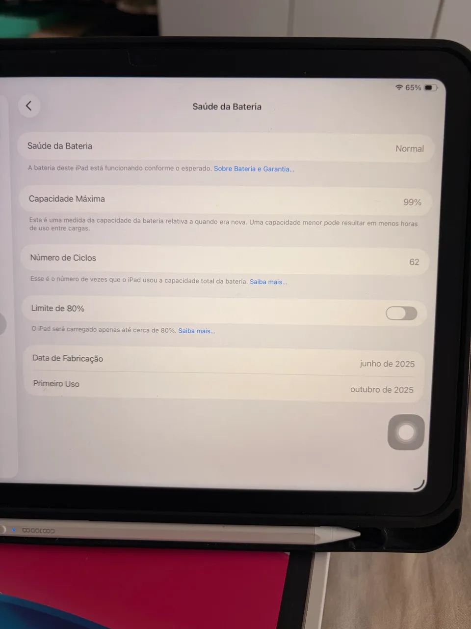 iPad 11 (A16 Bionic) 128GB + Caneta Goojodoq  - Foto 4