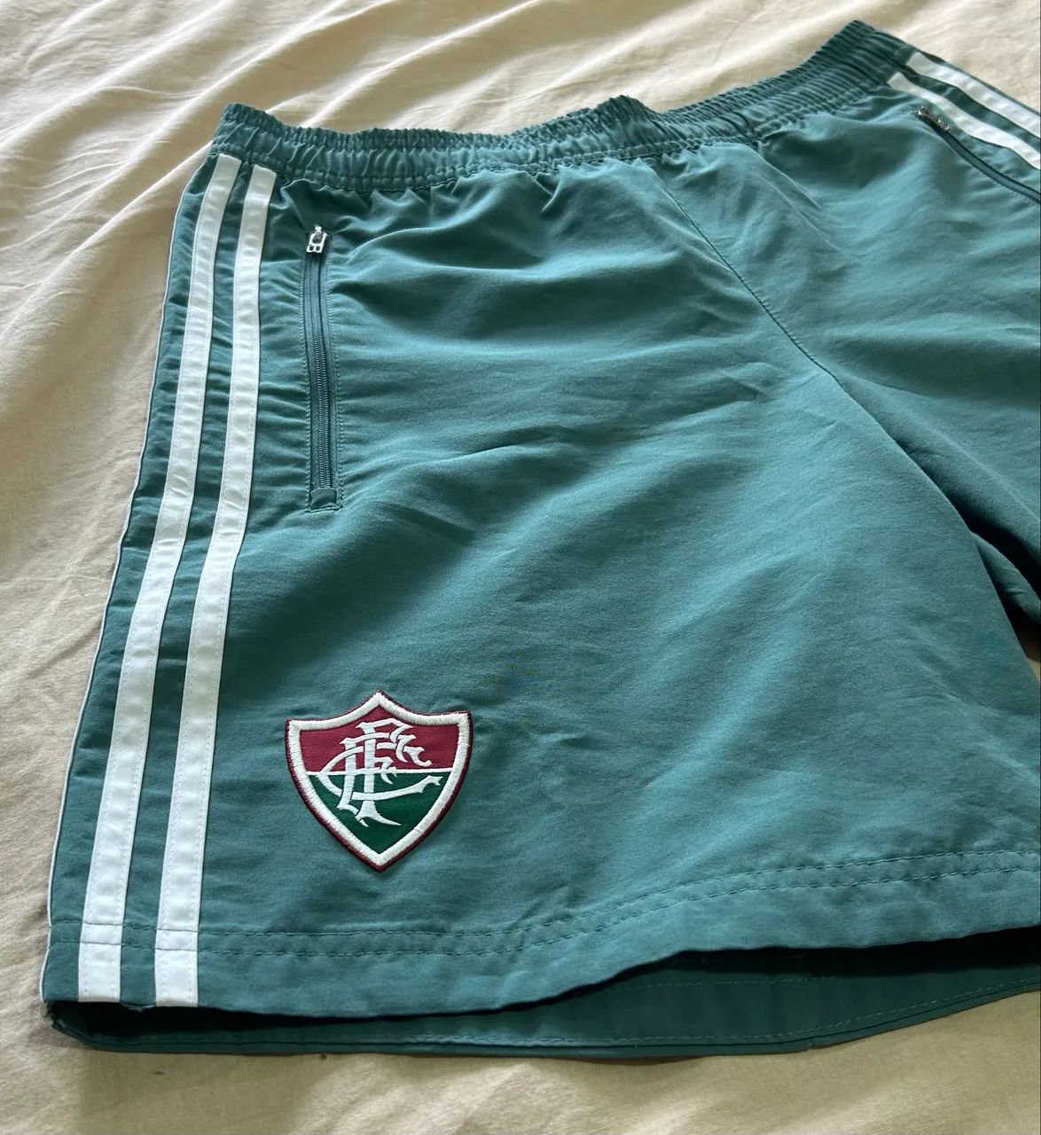 Short Fluminense adidas viagem 2013 P - Foto 2