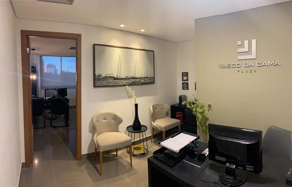Excelente sala - nascente - 28m2 - andar alto - banheiro e vaga privativa! - Foto 5