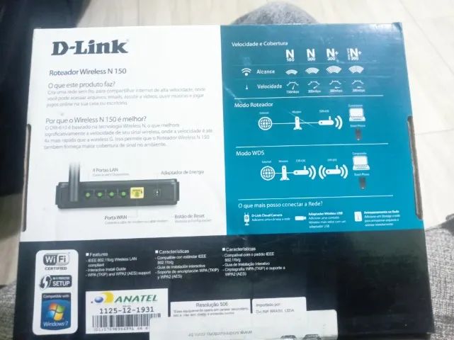 Roteador wireless N 150 D-Link  - Foto 2