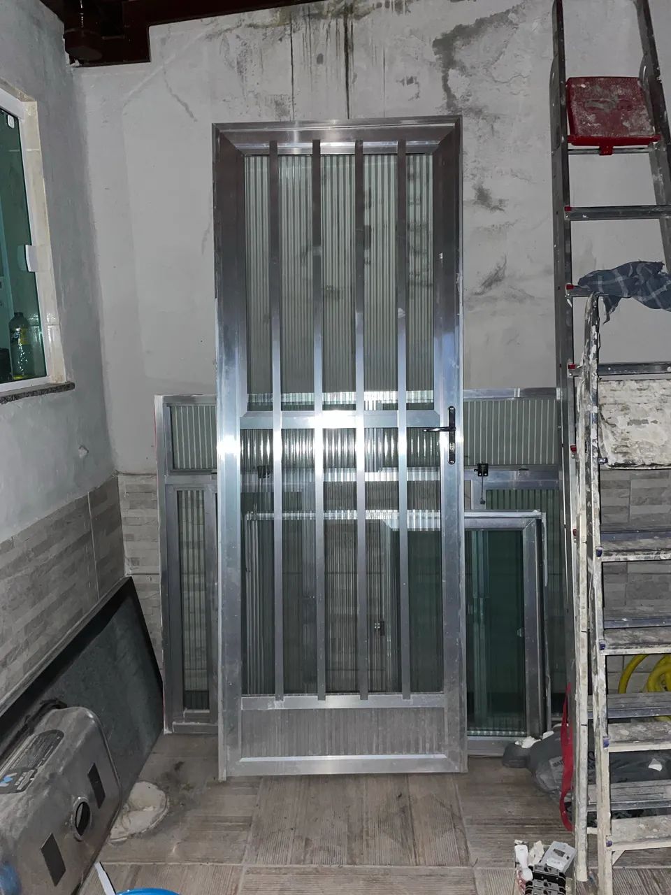 Combo porta e janela de alumínio e vidro  - Foto 2