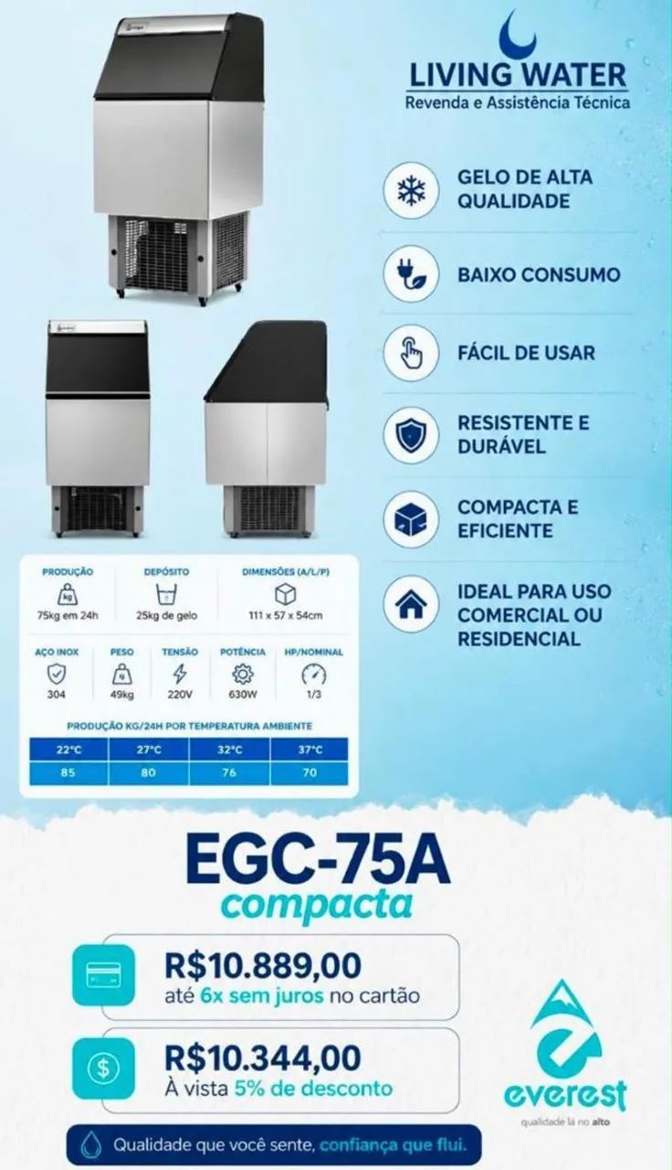 Máquina de gelo Everest  - Foto 2