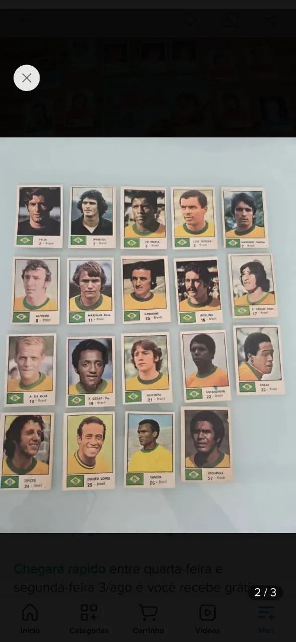 Figurinhas Álbum Copa 1974 - Foto 2