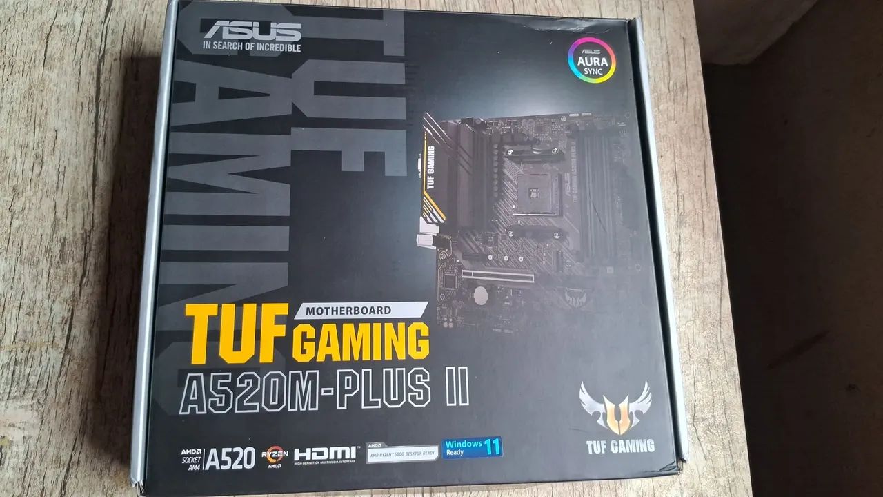Placa-mãe ASUS TUF A520M-PLUS II - Foto 2