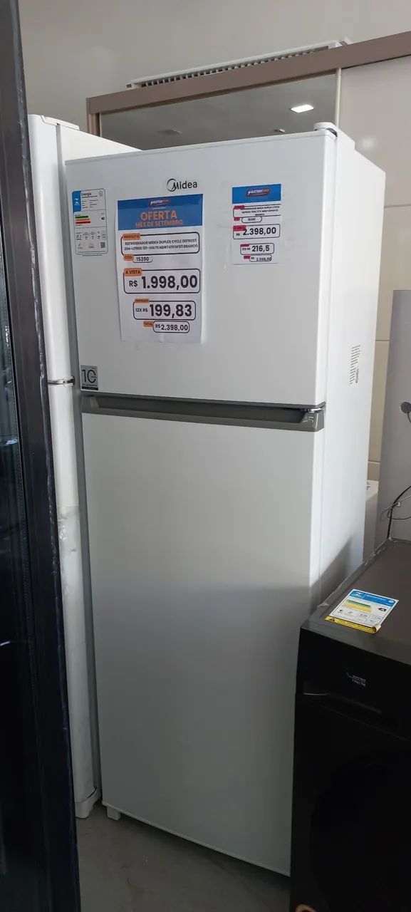 Refregerador Midea dúplex 294 litros 