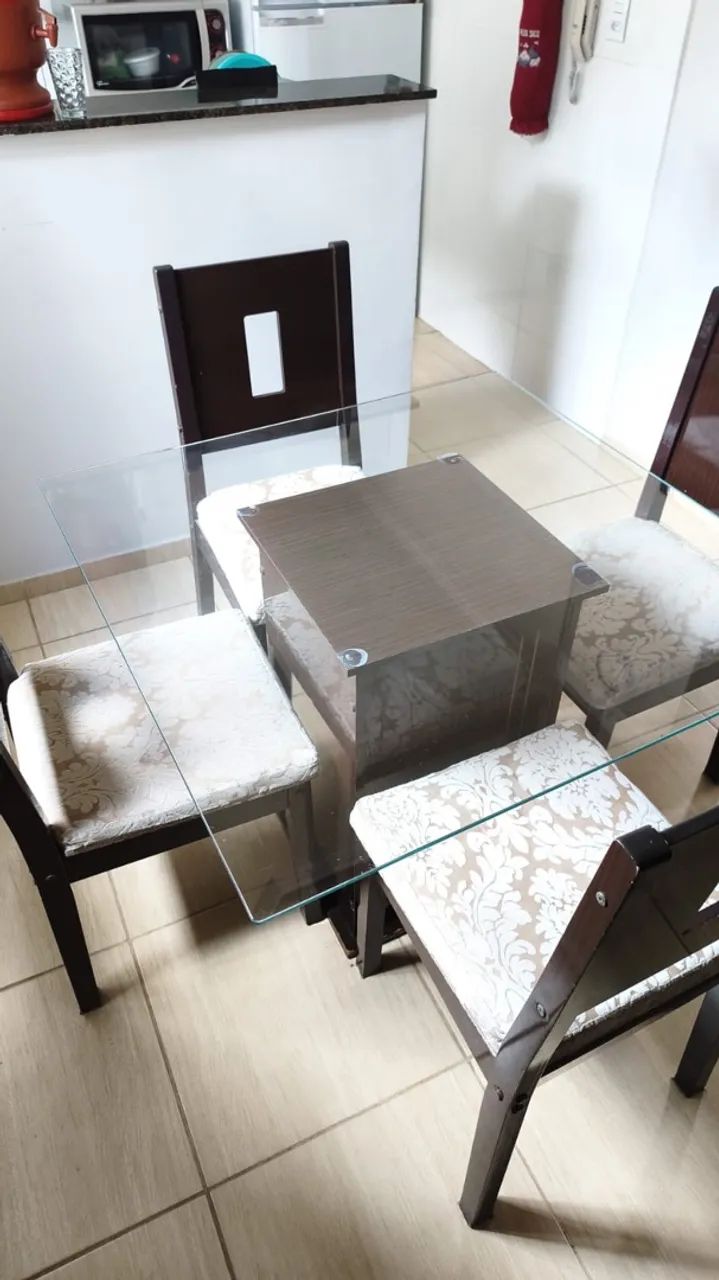 Mesa 4 cadeiras  - Foto 4