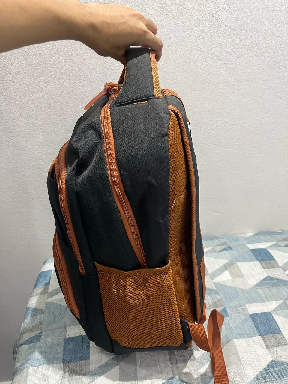 Mochila grande preta com espaço pra notebook - Foto 2