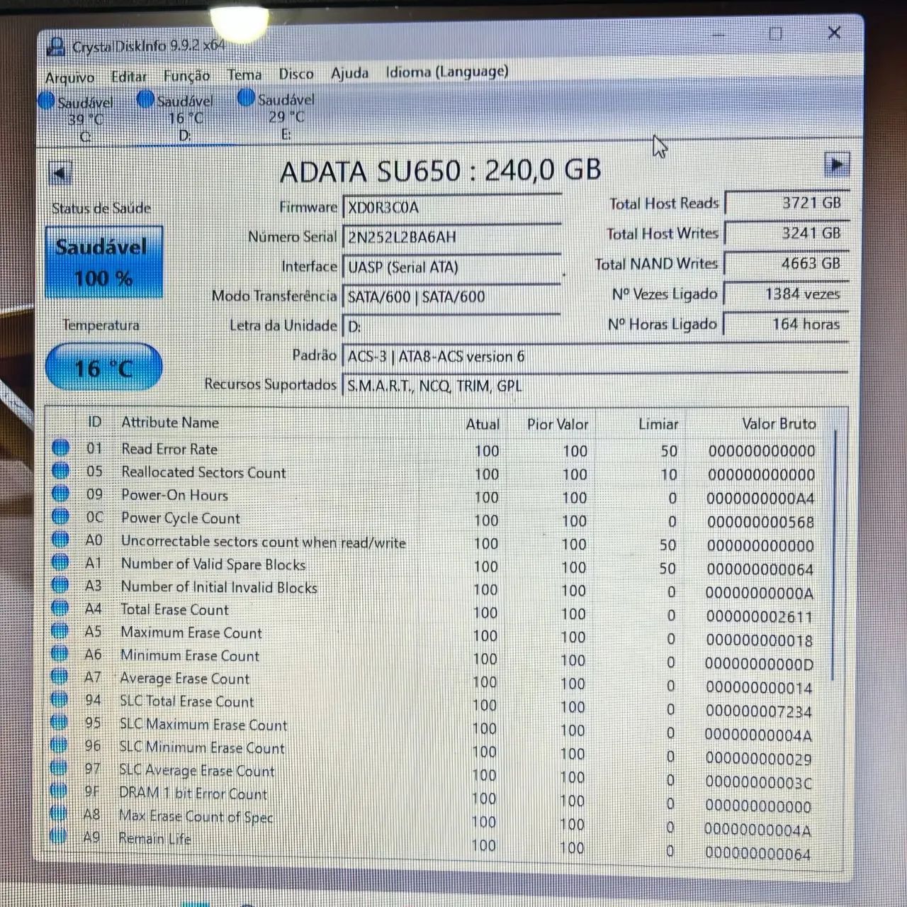 SSD 240 GB ADATA SU 650 - Foto 2