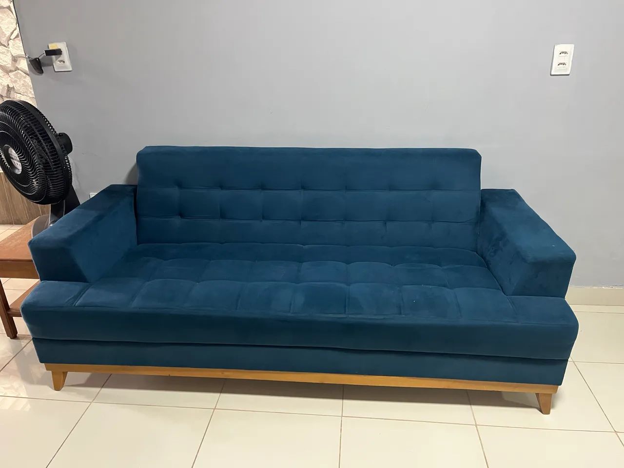 Sofá 3/4 lugares super novo 