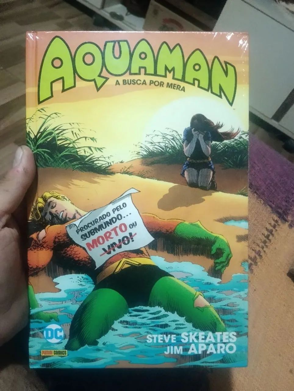 Hq Aquaman: A busca por Mera (lacrado) - Livros e revistas