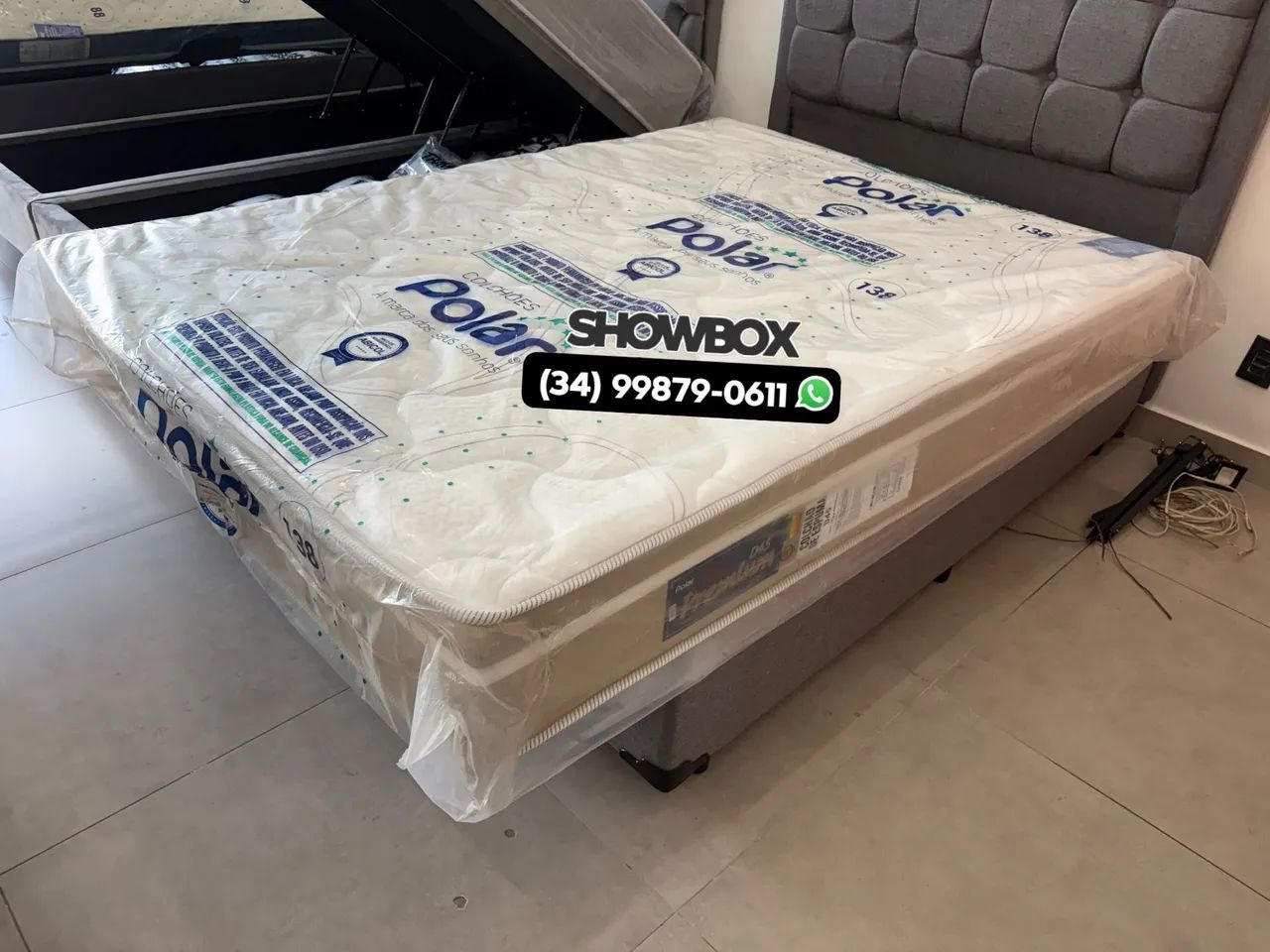Colchão D45 Casal Novo com Entrega Grátis 