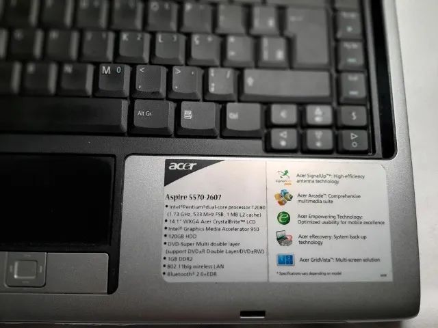 Notebook Acer Aspire 5570-2607 - Foto 4
