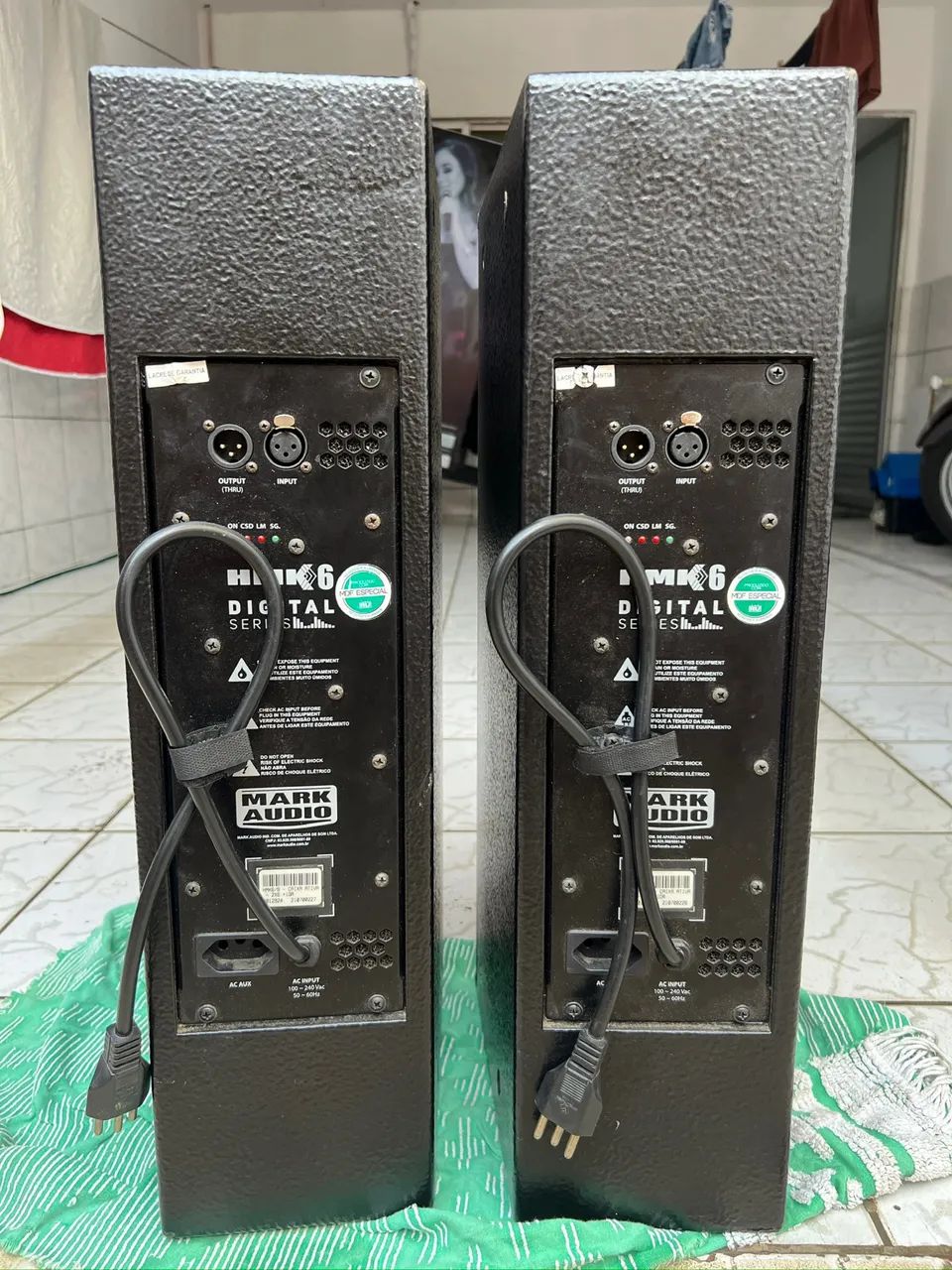 Caixas ativas Mark áudio hmk6  - Foto 2