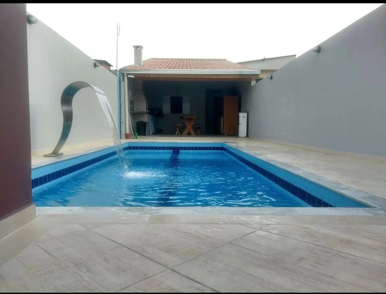 Casa Mobiliada Piscina Churrasqueira  - Foto 3