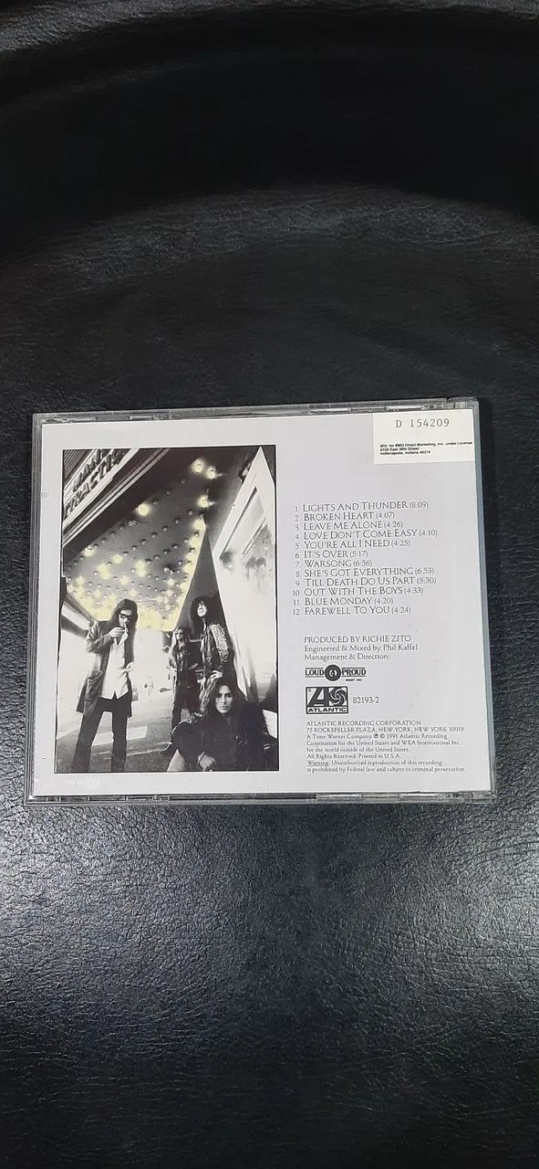 CD WHITE LION mane attraction  importado  - Foto 2