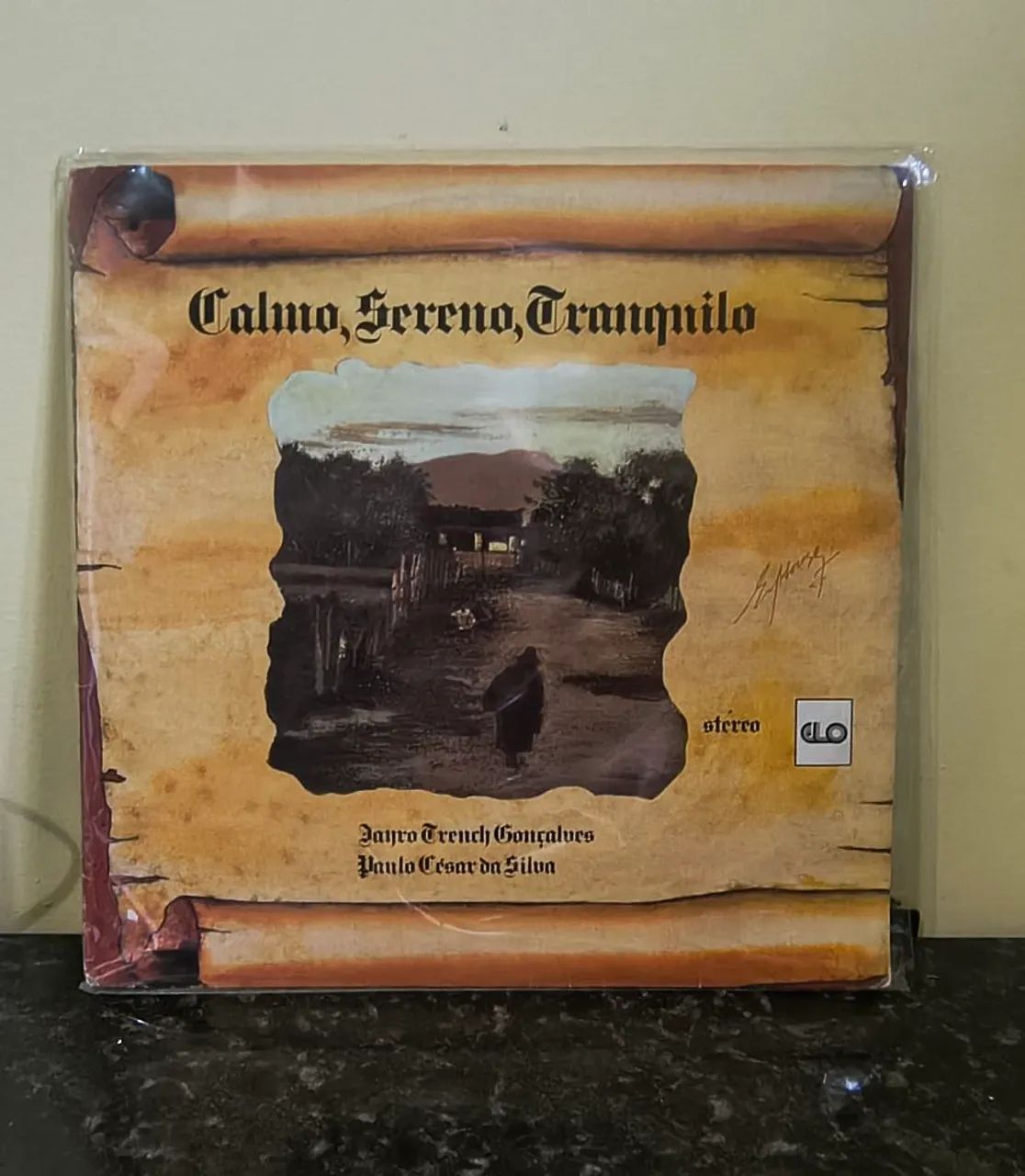 LP Vinil Grupo Elo Calmo, Sereno, Tranquilo 