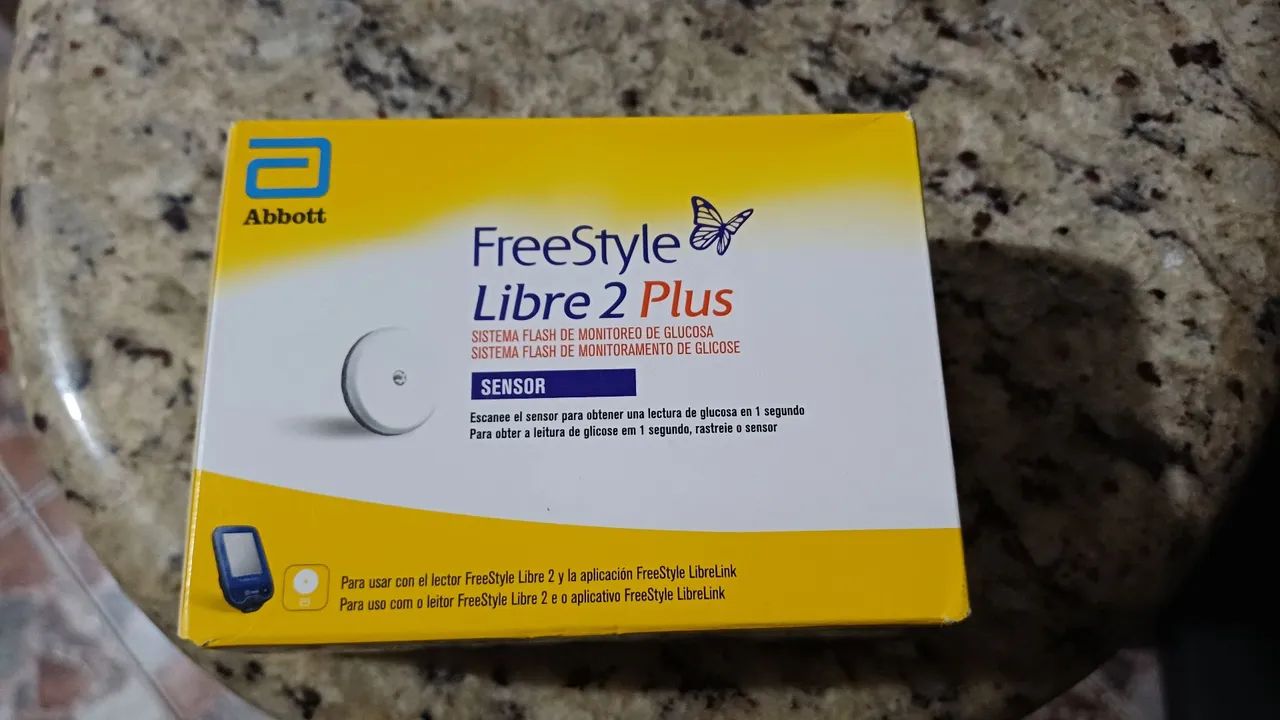 Sensor Freestyle Libre 2 Plus Abbott 1 Unidade