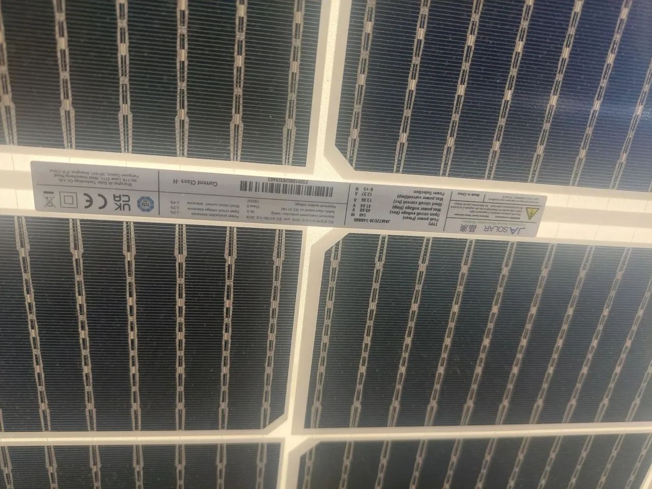 Placa solar 