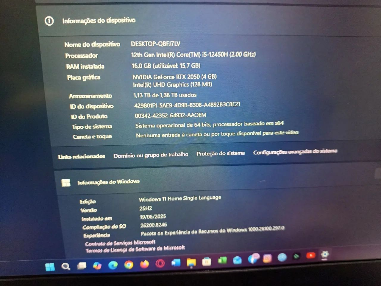 Notebook Lenovo Gamer na caixa - Foto 3