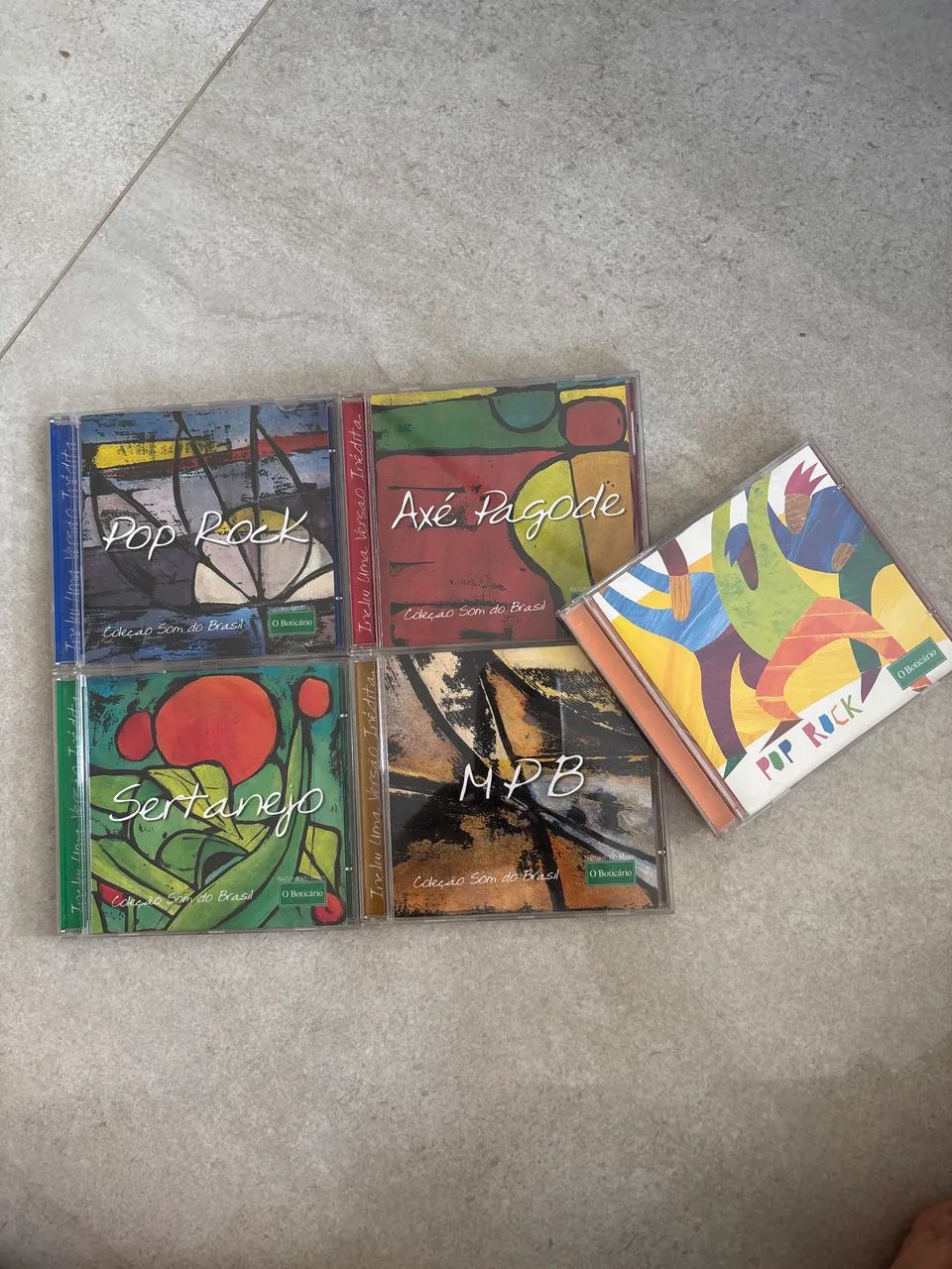 Vendo CDs Coleção Som Brasil O Boticário
