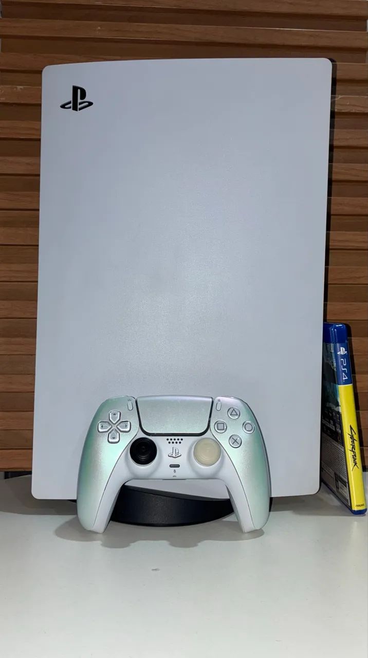 PS5 Fat com leitor de disco + Cyberpunk - Foto 2