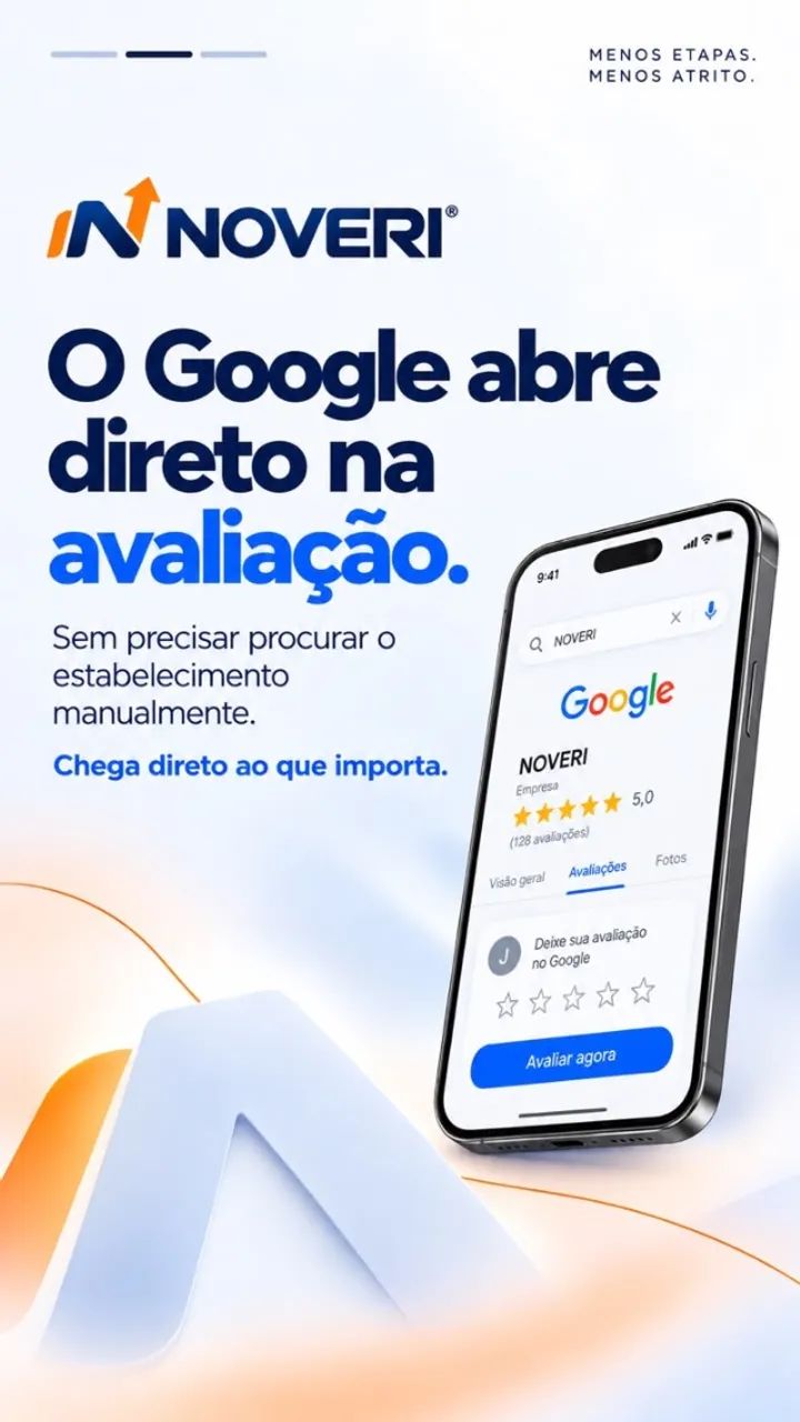 Placa Google Avaliações NFC + QR Code Personalizada para Comércio - Foto 4