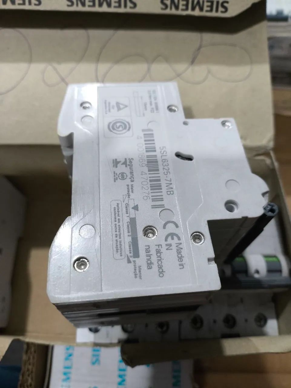 4 Disjuntores Siemens 25A Tripolar  - Foto 2