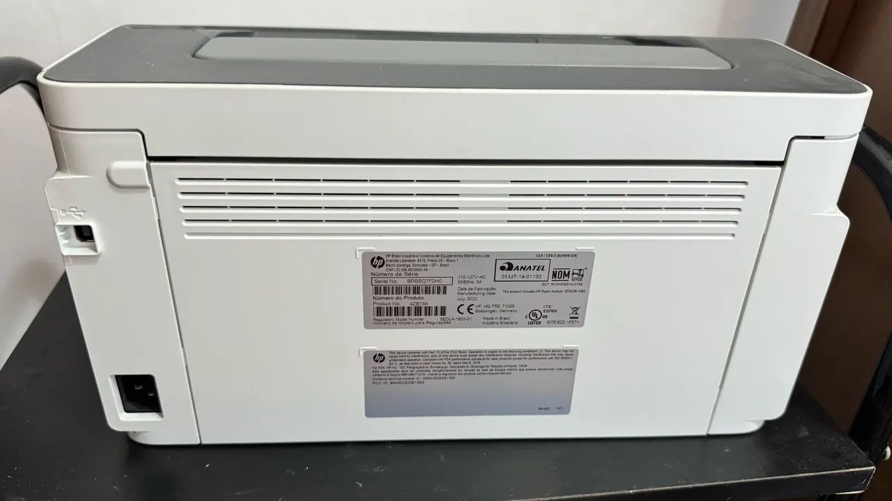 Impressora HP Laser 107w - Foto 2