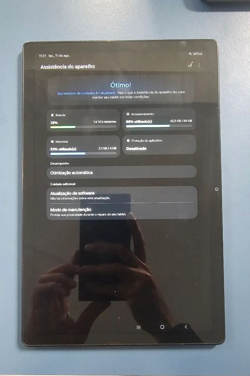 Tablet Samsung A8 - bom estado