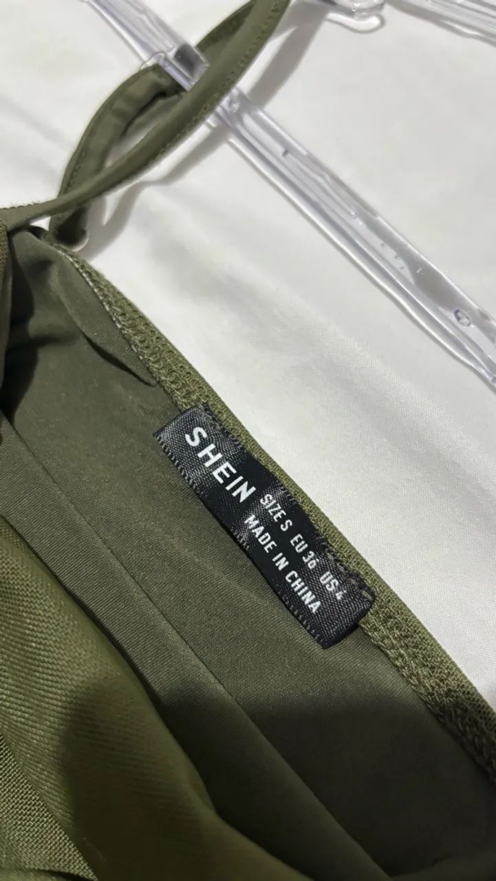 Cropped verde com tule - Foto 3